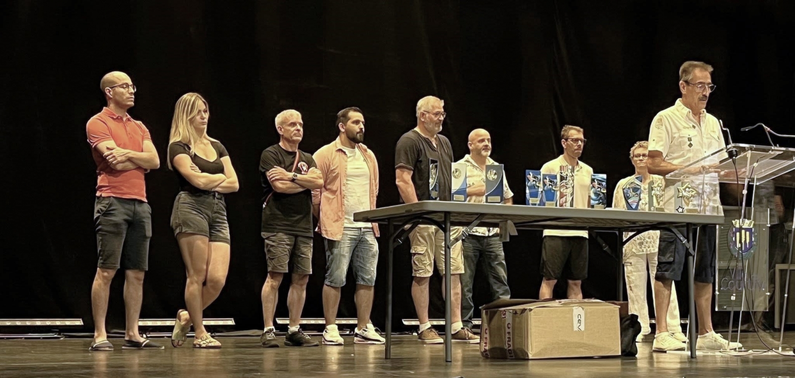remise diplômes et trophées fin d'année